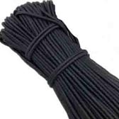 Kalapgumi 1,5mm átmérővel - BLACK - FEKETE